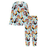 Rooster chicken cock snowfalke Women's All Over Print Pajama Set