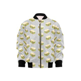 Sandwich Pattern Print Design 05 Kids' Boys' Girls' Bomber Jacket