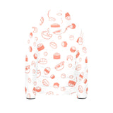 Sushi pattern Kids' Boys' Girls' Padded Hooded Jacket