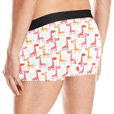 Giraffe Pattern Print Design 03 Men's All Over Print Boxer Briefs Men's Underwear