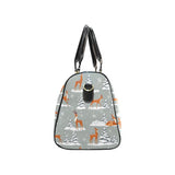 Beautiful deers Winter Christmas Travel Bag
