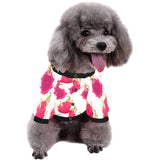 dragon fruits design pattern All Over Print Pet Dog Round Neck Fuzzy Shirt
