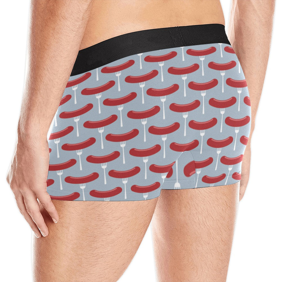 Sausage Pattern Print Design 02 Men's All Over Print Boxer Briefs Men's Underwear