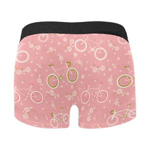 Bicycle Pattern Print Design 02 Men's All Over Print Boxer Briefs Men's Underwear
