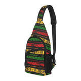 Canabis Marijuana Weed Pattern Print Design 04 All Over Print Chest Bag