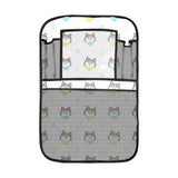 Cute Siberian Husky pattern Car Seat Back Organizer