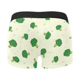 Broccoli pattern Men's All Over Print Boxer Briefs Men's Underwear