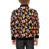 Goldfish Pattern Print Design 03 Kids' Boys' Girls' Bomber Jacket