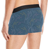 Swordfish Pattern Print Design 02 Men's All Over Print Boxer Briefs Men's Underwear