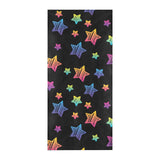 Colorful star pattern Beach Towel