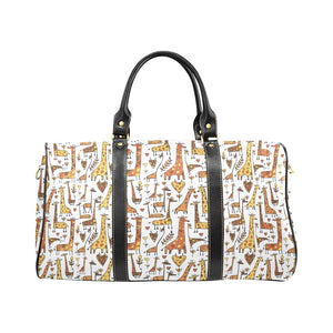 Giraffe Pattern Print Design 04 Travel Bag