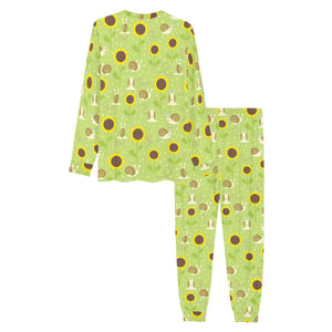 Snail Pattern Print Design 01 Men's All Over Print Pajama