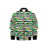 Horseshoes Pattern Print Design 01 Kids' Boys' Girls' Bomber Jacket