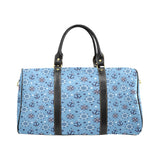 Anchors rudder compass star nautical pattern Travel Bag