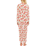 Canada Pattern Print Design 01 Women's All Over Print Pajama Set