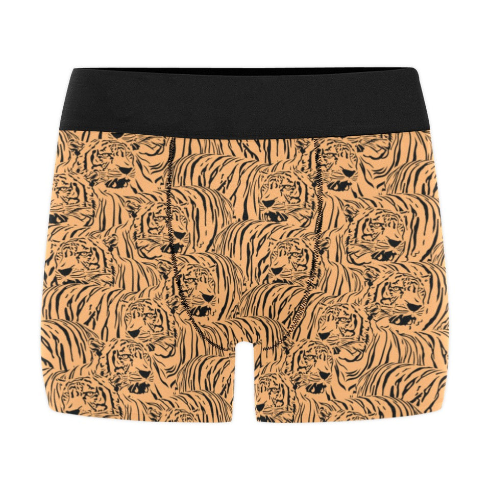 Bengal tigers pattern Men's All Over Print Boxer Briefs Men's Underwear