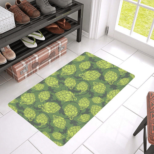 Hop pattern Hop cone background Doormat