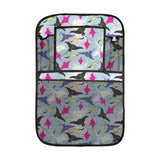 Stingray Pattern Print Design 01 Car Seat Back Organizer