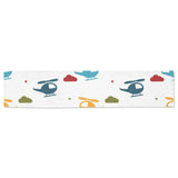 Colorful helicopter pattern Table Runner