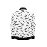 Swordfish Pattern Print Design 04 Kids' Boys' Girls' Bomber Jacket