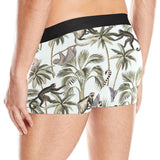 Monkey sloth lemur palm trees pattern Men's All Over Print Boxer Briefs Men's Underwear