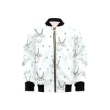 Cute goat design pattern Kids' Boys' Girls' Bomber Jacket