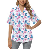 Hummingbird Pattern Print Design 02 Women's All Over Print Hawaiian Shirt
