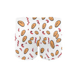 peanuts pattern background Men's Swimming Trunks