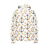 Clown Fish Pattern Print Design 02 Kids' Boys' Girls' Padded Hooded Jacket