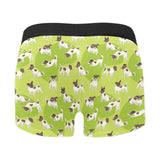 Jack Russel Pattern Print Design 01 Men's All Over Print Boxer Briefs Men's Underwear