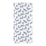 Pigeon Pattern Print Design 03 Beach Towel