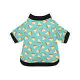 Sandwich Pattern Print Design 03 All Over Print Pet Dog Round Neck Fuzzy Shirt