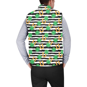 Horseshoes Pattern Print Design 01 Men's Padded Vest