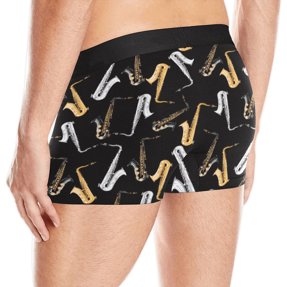 saxophone design pattern Men's All Over Print Boxer Briefs Men's Underwear