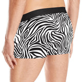 Zebra skin pattern Men's All Over Print Boxer Briefs Men's Underwear