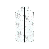 Cute goat design pattern Women's Padded Vest