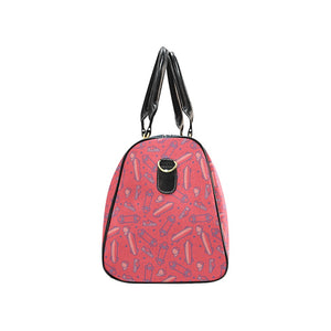 Skate Board Pattern Print Design 01 Travel Bag
