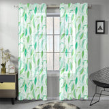 Green Peas Pattern Print Design 01 Gauze Curtain