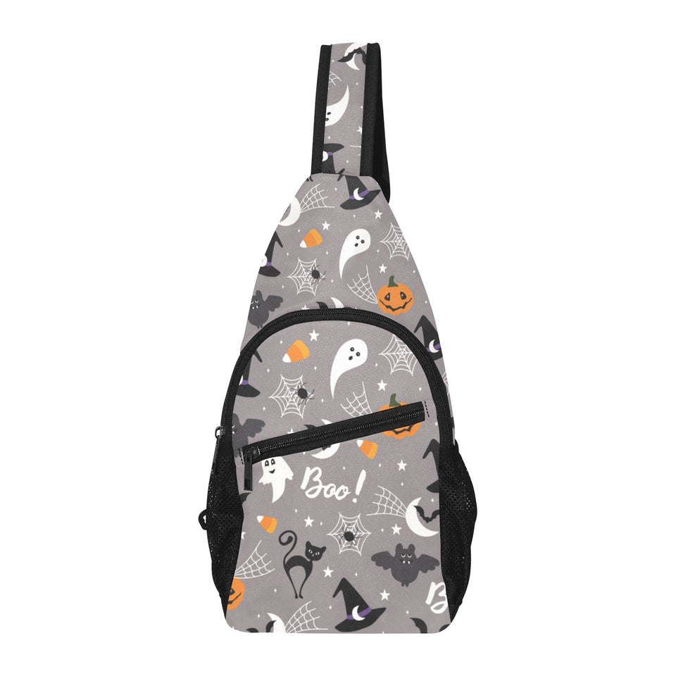 Halloween design pattern All Over Print Chest Bag