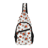 Ladybug Pattern Print Design 05 All Over Print Chest Bag