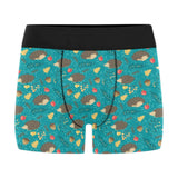 Hedgehog Pattern Print Design 01 Men's All Over Print Boxer Briefs Men's Underwear