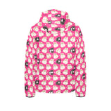 Guinea Pig Pattern Print Design 01 Kids' Boys' Girls' Padded Hooded Jacket