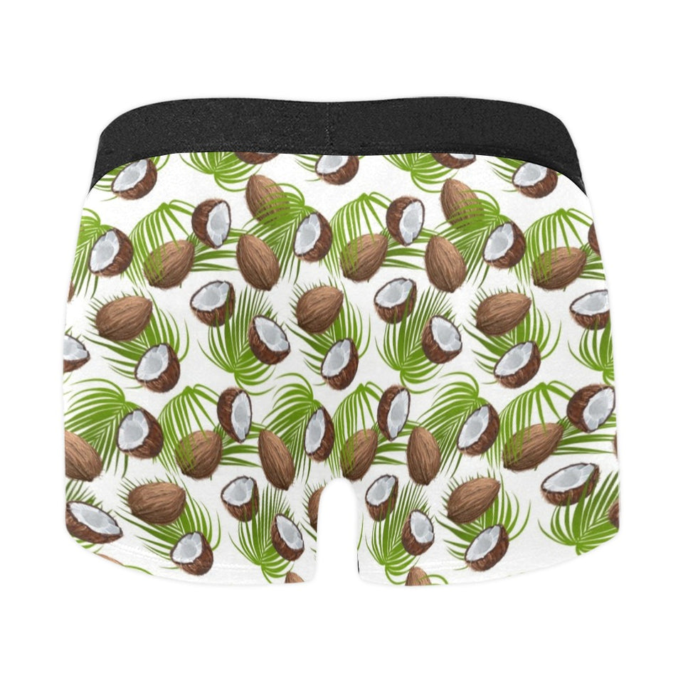 Coconut Pattern Print Design 04 Men's All Over Print Boxer Briefs Men's Underwear