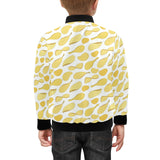 Potato Chips Pattern Print Design 02 Kids' Boys' Girls' Bomber Jacket