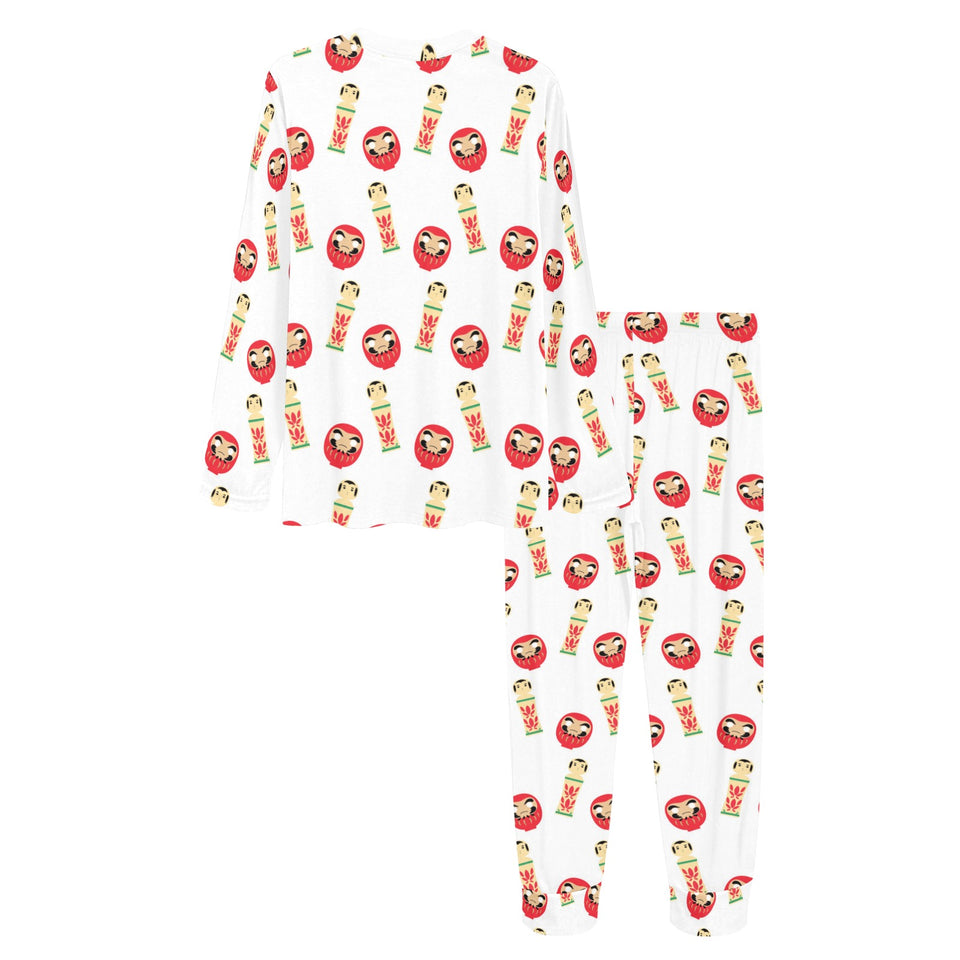 Daruma japanese wooden doll Women's All Over Print Pajama Set