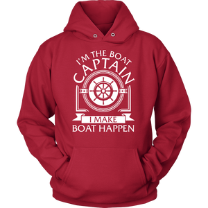 Shirt-I'm The Boat Captain I Make Boat Happen ccnc006 bt0165
