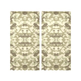 Light Green camouflage pattern Gauze Curtain