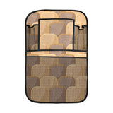 Bread Toast Pattern Print Design 04 Car Seat Back Organizer