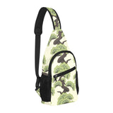 Bonsai pattern All Over Print Chest Bag