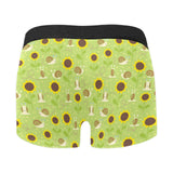 Snail Pattern Print Design 01 Men's All Over Print Boxer Briefs Men's Underwear